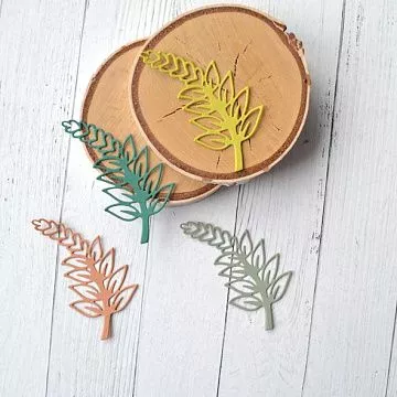 Набор вырубок "Листики акации" (ScrapMania)