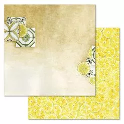 Набор бумаги 30,5х30,5 см "Рецепты старого буфета", 12 листов (ScrapMania)