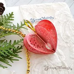 Нож "Игрушки на елку 3D. Сердце", 5,8х6,2 см (ScrapMania) Нож "Игрушки на елку 3D. Сердце", 5,8х6,2 см (ScrapMania)