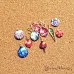 Набор тканевых высечек "Елочные шары", 33 шт (ScrapMania)