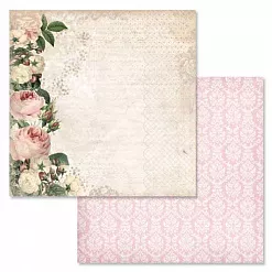 Набор бумаги 15х15 см "Сад герцогини", 12 листов (ScrapMania)