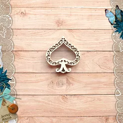 Чипборд "Алиса в сказке. Шейкер. Пики мини (ScrapMania)