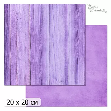 20х20 Бумага "Фономикс. Доски. Дизайн 4" (ScrapMania)
