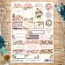 Скрап-карта А4 "Девичья тайна. Ярлыки" (ScrapMania)