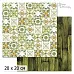 20х20 Бумага "Рецепты старого буфета. Дизайн 6" (ScrapMania)