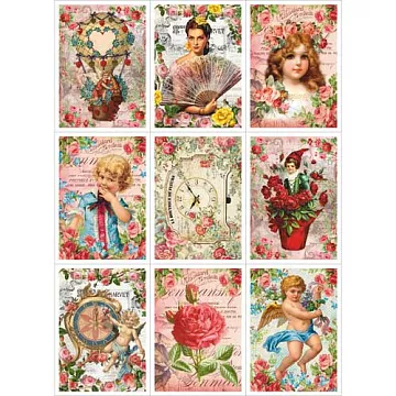 Скрап-карта А4 "Романтика" (ScrapMania)