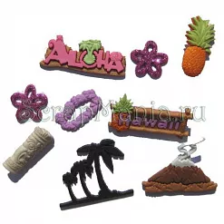 Набор пуговиц "Гавайи" (Dress it Up)