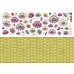 Лист с картинками 10х30 см "Непоседы. Цветы" (ScrapMania)
