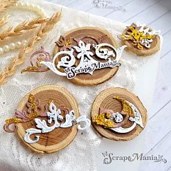 Нож "Вензеля. Декор", 3,5х8,4 см (ScrapMania)