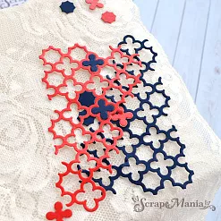 Нож "Восток. Фон", 6,3х10,5 см (ScrapMania)