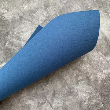 Отрез ткани А4 для цветоделия "Пыльный синий" (CraftHouse)