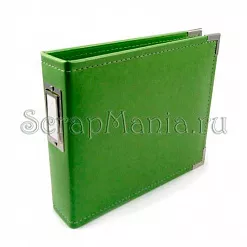 Альбом 26,5х23 см "Кожа, киви" 