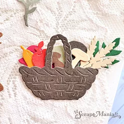 Нож "Осенний урожай", 4,1х3,4 см (ScrapMania)