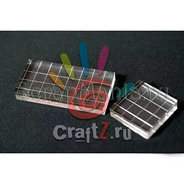 Набор акриловых блоков с гравировкой 4х4 см, 4х8 см (Craftz)