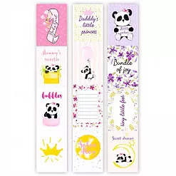 Набор карточек 5х30 см "My little baby girl" на английском и русском (Фабрика Декору) Набор карточек 5х30 см "My little baby girl" на английском и русском (Фабрика Декору)