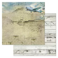 Набор бумаги 20х20 см "Родная", 12 листов (ScrapMania)