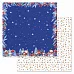 Набор бумаги 20х20 см "Снеговички", 12 листов (ScrapMania)