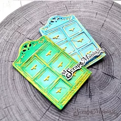 Нож "Уличное кафе. Шкаф", 4,5х7,2 см (ScrapMania) Нож "Уличное кафе. Шкаф", 4,5х7,2 см (ScrapMania)