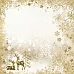 Бумага "Сканди Новый Год. Золотой лес" (ScrapMania)