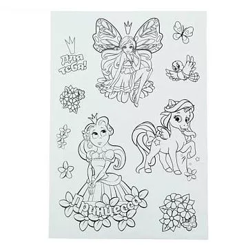 Наклейки 13х18 см раскраски "Сказочная страна" Наклейки 13х18 см раскраски "Сказочная страна"