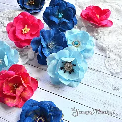 Нож "Цветок гибискуса маленький" 5х5 см (ScrapMania)