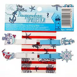 Набор деревянных прищепок "Морские приключения" (АртУзор)