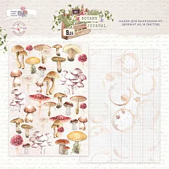 Набор бумаги А5 "Botany journal. Для вырезания", 18 листов (DreamLight Studio)