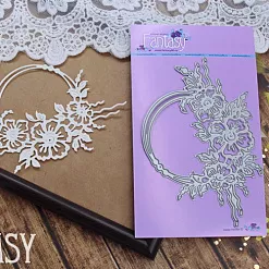 Нож для вырубки "Куст шиповника. Рамка" (Fantasy) Нож для вырубки "Куст шиповника. Рамка" (Fantasy)