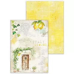 Набор бумаги А4 "Итальянские каникулы", 9 листов (CraftStory)