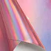 Отрез экокожи А4 "Зеркальный. Нежно-розовый"