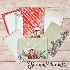 Набор карточек "Румяный Новый Год" (ScrapMania)