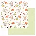 Набор бумаги 20х20 см "Варенье из одуванчиков", 12 листов (ScrapMania)