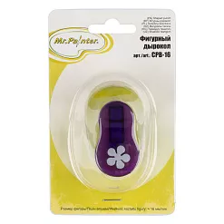 Дырокол 1,6 см "Пятилистник" (Mr.Painter) Дырокол 1,6 см "Пятилистник" (Mr.Painter)