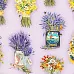 Отрез ткани 50х55 см "Букеты лаванды" (Peppy)