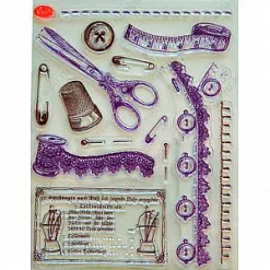 Набор штампов "Ателье" (Viva Decor) Набор штампов "Ателье" (Viva Decor)