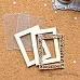 Шейкер "Фономикс. Новогодний. Ажурная рамка мини", 4,5х6 см (ScrapMania)