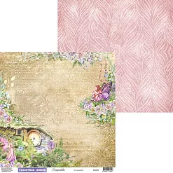 Набор бумаги 30х30 см "Феи", 8 листов (Scrapodelie)