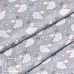 Отрез ткани 79х50 см "Овечки" (Cotton)