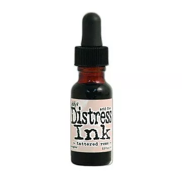 Заправка к подушечке Distress Ink "Tattered rose", 15 мл (Ranger)