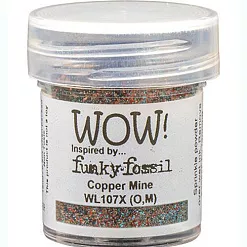Пудра для эмбоссинга непрозрачная "Copper Mine. Медный рудник" (WOW)