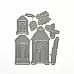 Набор ножей для вырубки "Зимние фонарики"