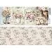 Лист с картинками 10х30 см "Винтажное шебби" (ScrapMania)