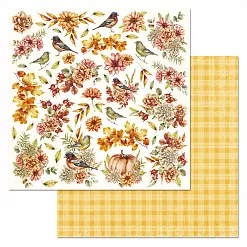 Набор бумаги 30,5х30,5 см "Щедрая осень", 12 листов (ScrapMania) Набор бумаги 30,5х30,5 см "Щедрая осень", 12 листов (ScrapMania)