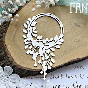 Украшение из чипборда "Рамка 705" (Fantasy)