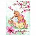 Тканевая карточка "Аромат вишни. Любовь" (ScrapMania)