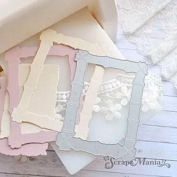 Нож "Бамбуковая рамка" 11х14,8 см (ScrapMania)