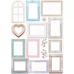 Бумага А4 "Горошки базовые. Обложка. Рамки" (Scrapmama)