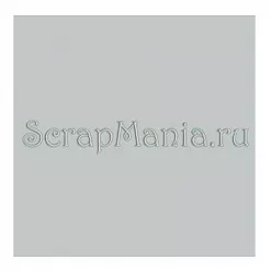 Лист плотного картона 30х30 см "Серый"