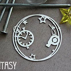 Украшение из чипборда "Рамка. Спорт" (Fantasy)