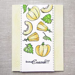 Штамп "Тыква пузатенькая" (Скрапклуб) Штамп "Тыква пузатенькая" (Скрапклуб)